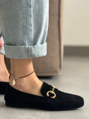 PORTOFINO BLACK CAMOSCIO