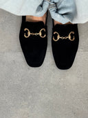 PORTOFINO BLACK CAMOSCIO