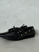 GENNY BLACK MOCASSINO