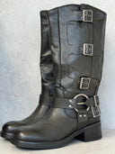 BIKER FIBBIA BLACK