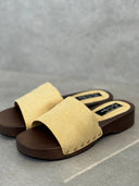 MILVA YELLOW ZOCCOLO