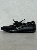 GENNY BLACK MOCASSINO