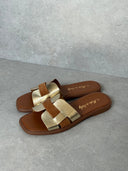 COSTA SMERALDA LAMINATO PLATINO/CROSTA CAMEL