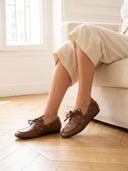 GENNY CAMEL MOCASSINO