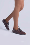 GENNY BROWN MOCASSINO
